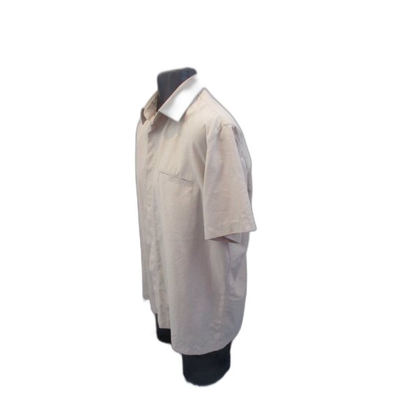MEXX Classic Beige Short Sleeve Shirt ๐ Size XL - Picture 3 of 5
